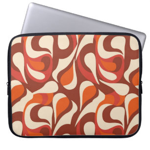 Hand zeichne ein etnisches Muster. Stilvoller Desi Laptopschutzhülle