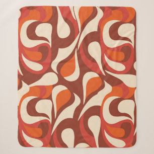 Hand zeichne ein etnisches Muster. Stilvoller Desi Sherpadecke