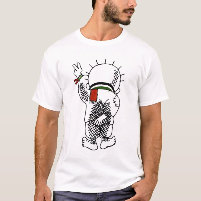 Handala palästinensisches KinderShirt T-Shirt (Vorderseite)