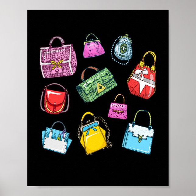 Handbags Collection Fashion Poster (Vorne)