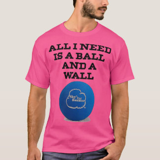 Handball Alles, was ich brauche, ist ein Ball und T-Shirt