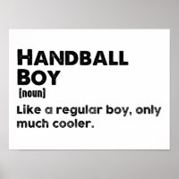 Handball Boy Definition Funny Handball Player