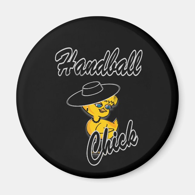 Handball Chick #4 Magnet (Vorne)
