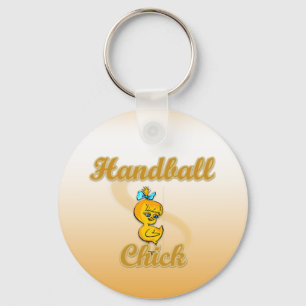 Handball Chick Schlüsselanhänger