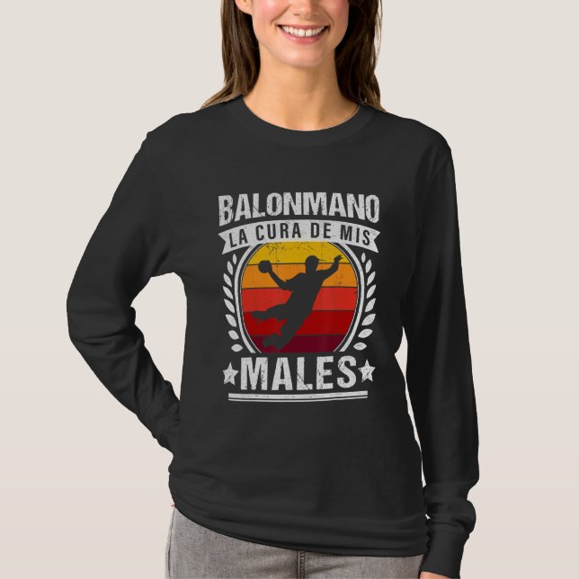 Handball Coach Team Sport Goalkeeper T-Shirt (Vorderseite)