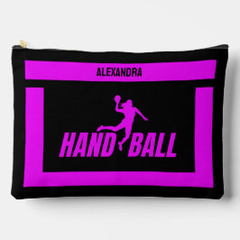 Handball Geburtstagsgeschenk, Handball Player Girl Zubehörtasche