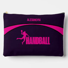 Handball Girl Player, Team, GeburtstagsGirl-Gesche Zubehörtasche