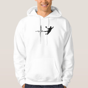 Handball - Handball Player Heartbeat Hoodie