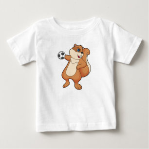 Handball-Handballspieler Baby T-shirt