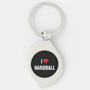Handball: I Love Handball keychain Schlüsselanhänger