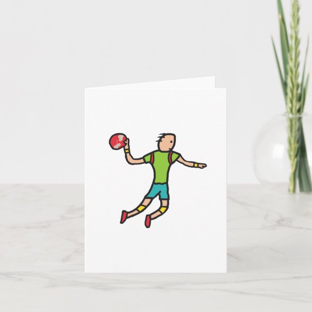 Handball Karte (Vorderseite)