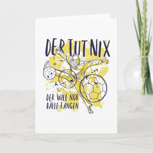 Handball Karte (Vorderseite)