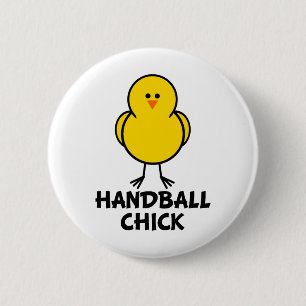 Handball-Küken Button