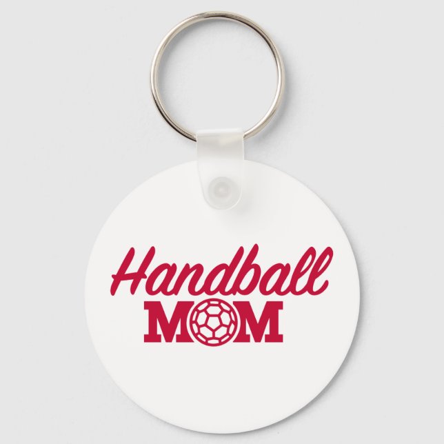 Handball-Mutter Schlüsselanhänger (Vorderseite)