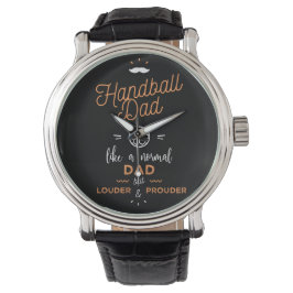Handball Papa Armbanduhr
