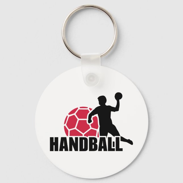 Handball player schlüsselanhänger (Vorderseite)