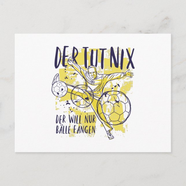 Handball Postkarte (Vorderseite)