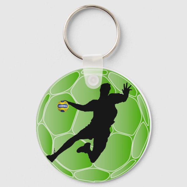 HandBall Schlüsselhalter Schlüsselanhänger (Vorderseite)
