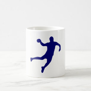 Handball-Silhouette Kaffeetasse