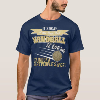 Handball smart people sport T-Shirt