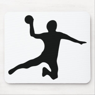 Handball spieler dodgeball mousepad