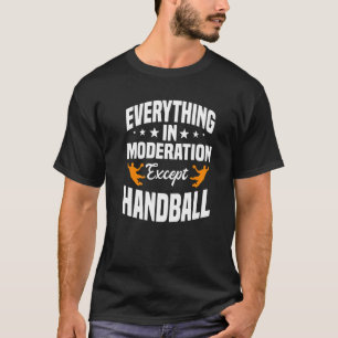 Handball Sport Team Handballspieler Torhüter Field T-Shirt