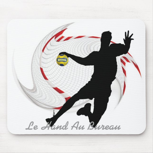 Handball tapis d'ordinateur mousepad (Vorne)