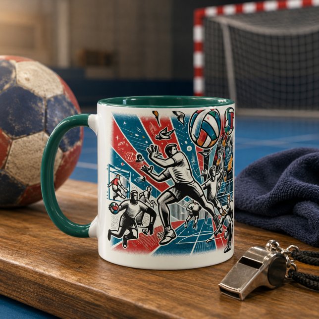 Handball-Tasse Tasse (Handball mugs)