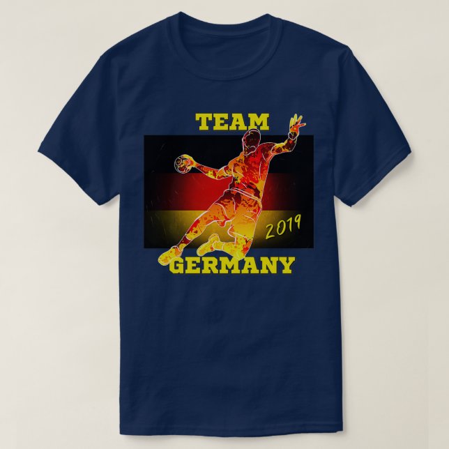 Handball Team Deutschland 2019 Shirt (Design vorne)
