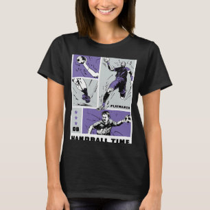 Handball-Zeit-Playmaker Collage 2 T-Shirt