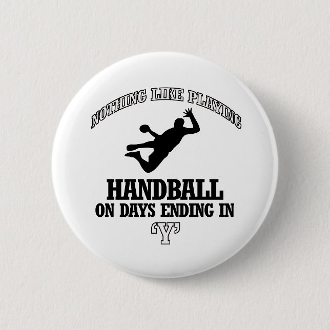 Handballentwürfe Button (Vorderseite)