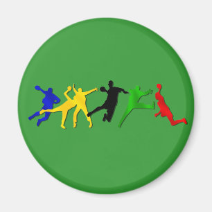 Handballgeschenk für Handballspieler und -fans Magnet