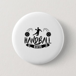Handballmannschaft   Handball player Sport Trainer Button