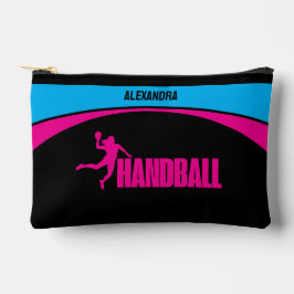 Handballspieler, Handball Mädchen zum Geburtstag Zubehörtasche