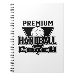Handballtrainer Notizblock