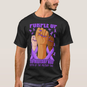 Handband Lila für militärische Kids - Militär C T-Shirt