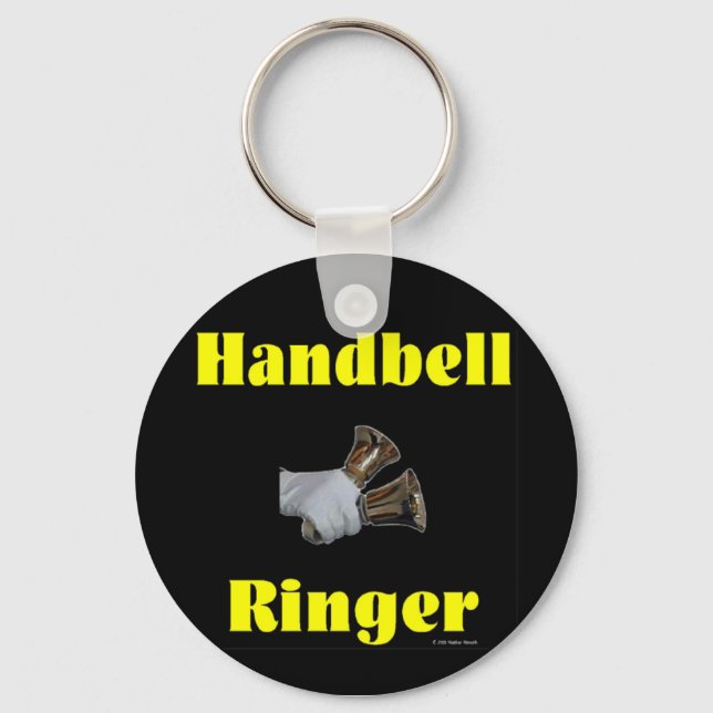 Handbell Ringer Schlüsselanhänger (Vorderseite)