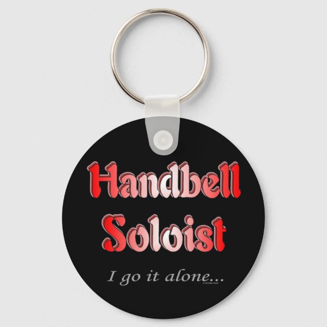 Handbell Soloist Schlüsselanhänger (Vorderseite)