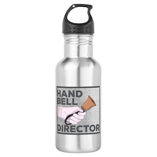 Handbells Director Edelstahlflasche (Vorderseite)
