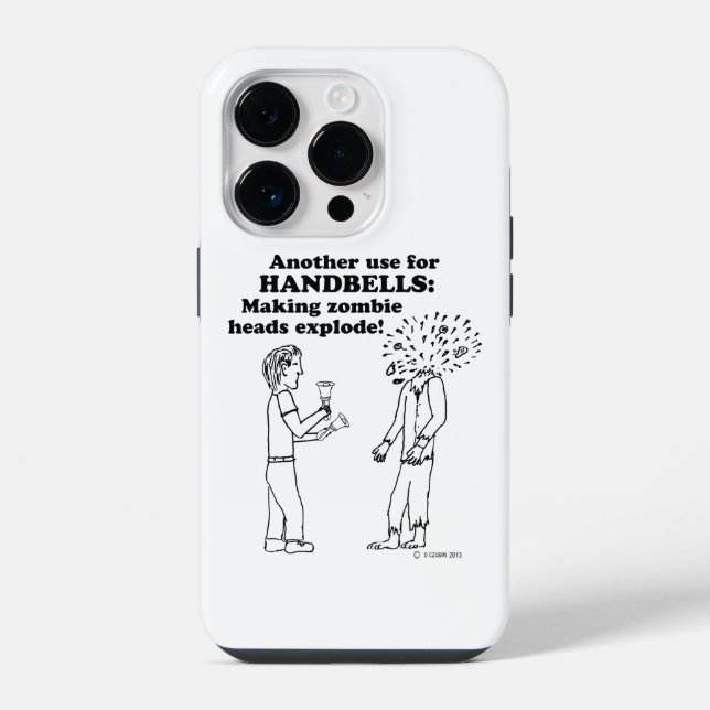 Handbells Zombie Explode Case-Mate iPhone Case 14 Pro Hülle (Rückseite)