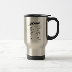 Handbells Zombie Explode Travel Mug Reisebecher