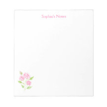 Handbemalte Loose Wasserfarbe Rose Floral