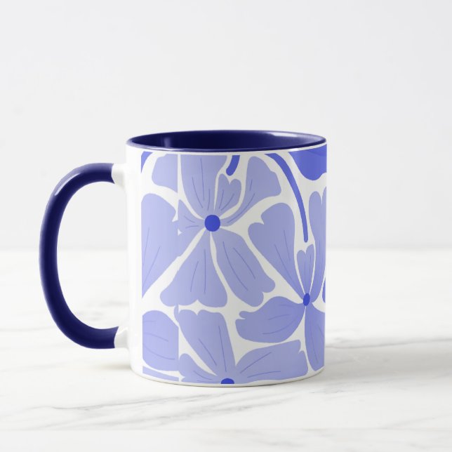 Handbemalter Tasse mit ästhetischem Design (Links)