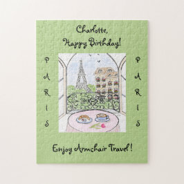 Handbemalter Turm CUSTOMIZE Paris Eiffelturm