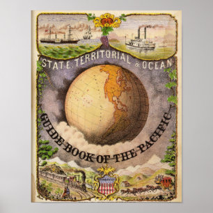 Handbuch des Pazifischen Deckplakats Poster