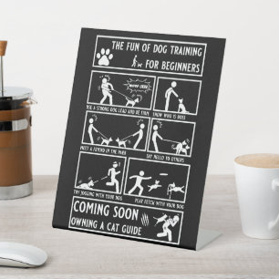 Handbuch zur Schulung von Funny Dog Sockelschild