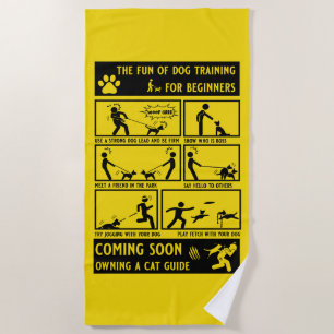 Handbuch zur Schulung von Funny Dog Strandtuch