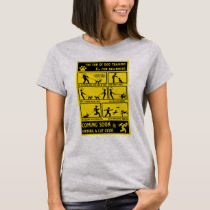 Handbuch zur Schulung von Funny Dog T-Shirt
