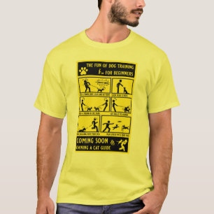 Handbuch zur Schulung von Funny Dog T-Shirt