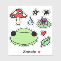handdrawn froggy and other frog related doodles